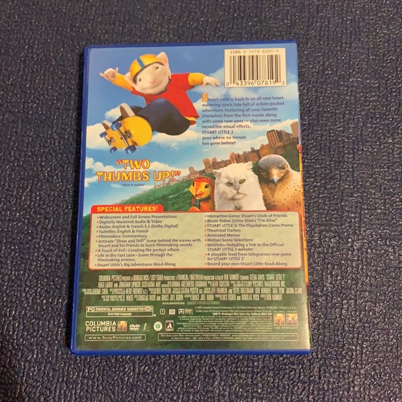 Stuart Little 2 DVD - Picture 2 of 2